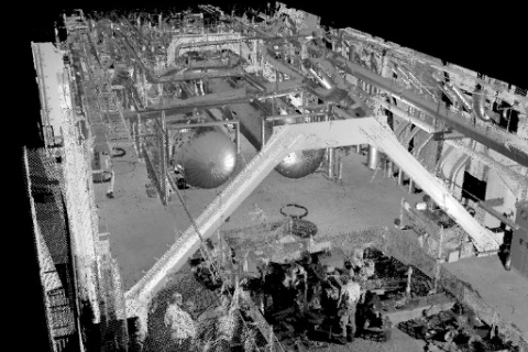Point Cloud Data from Laser Measurements (Generation of 3D Data)