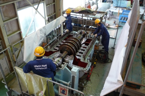 Practical Inspection Training on Turbine Assembly and Disassembly
