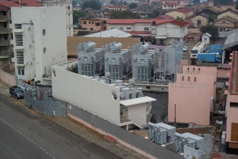 Overall View of the 275 kV Substation (Accra)