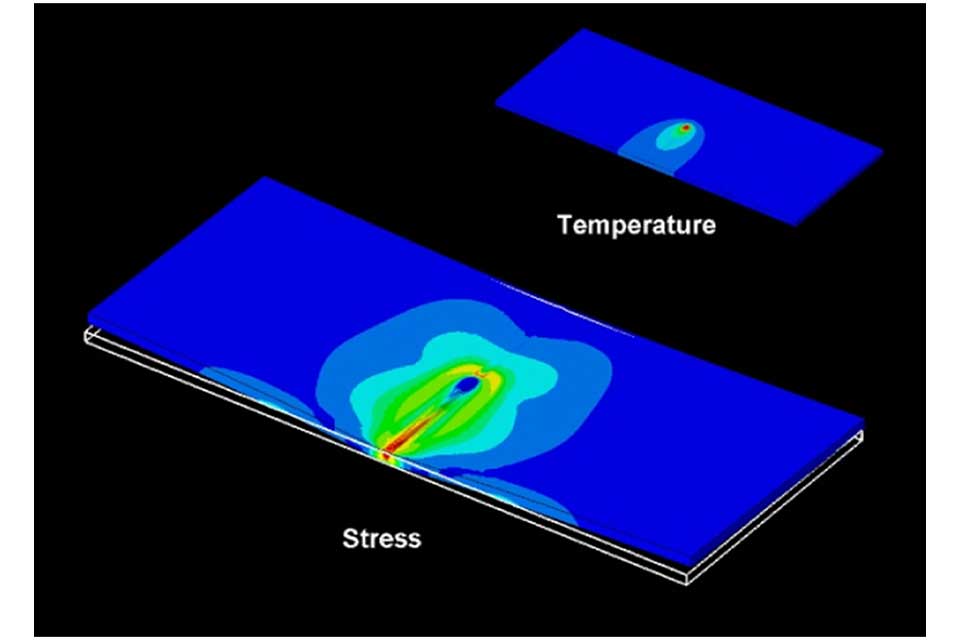 Weld residual stress